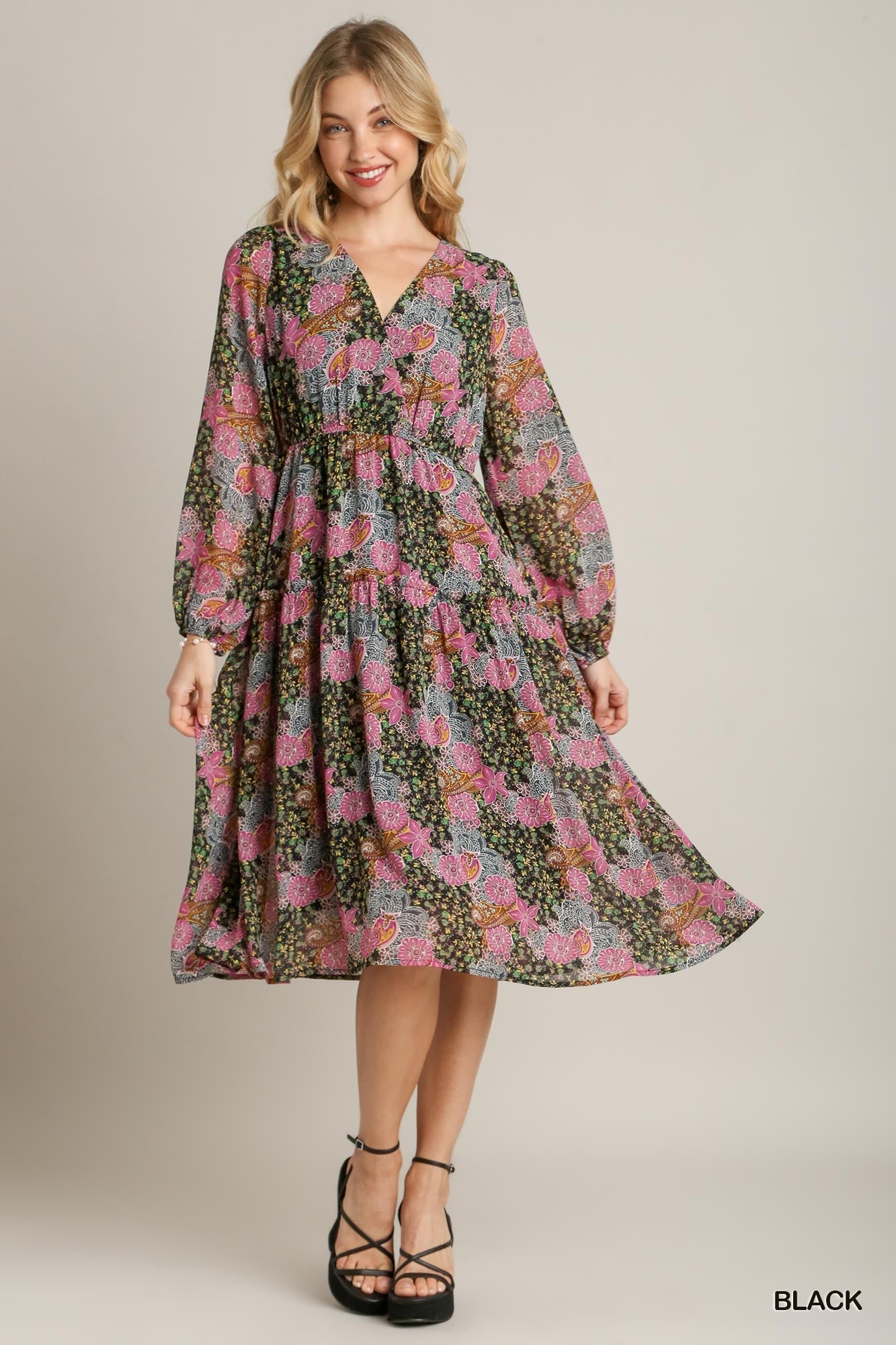 Freya Fall Garden Dress