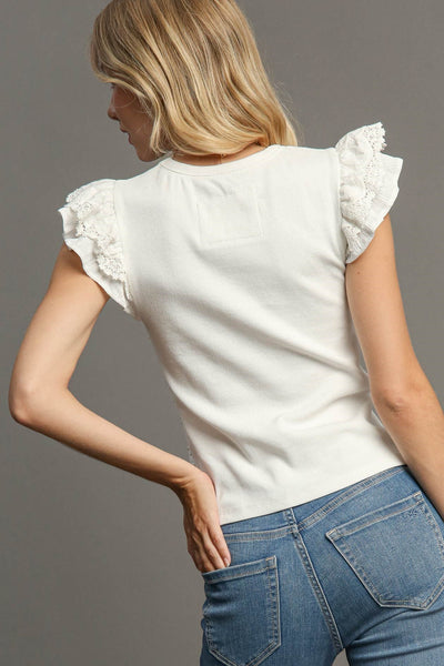Umgee Preppy Pearl Pop Top