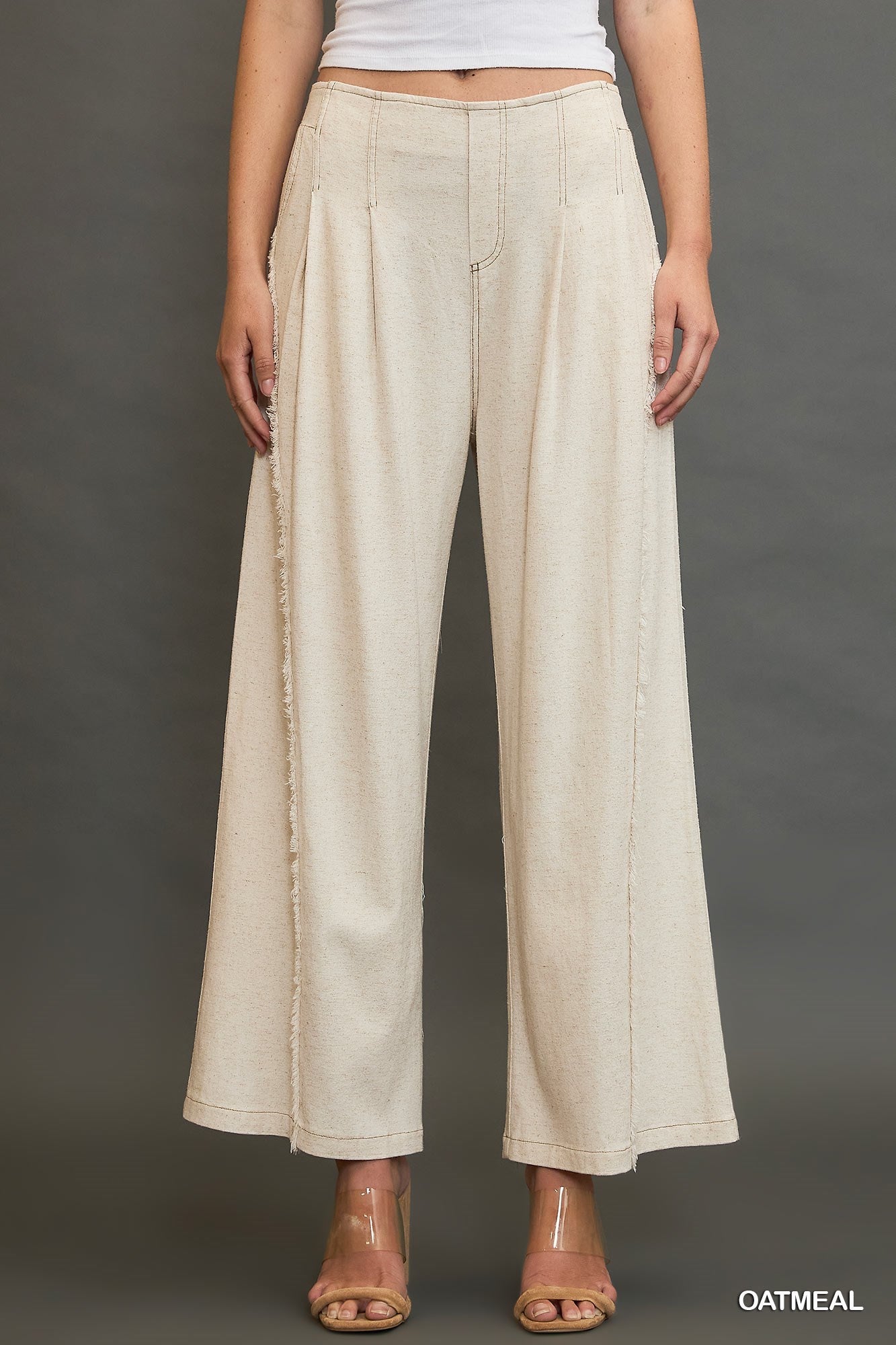 Umgee Prairie Linen Pants