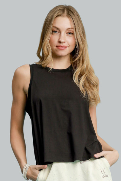Umgee Not your Basic Sleeveless Top