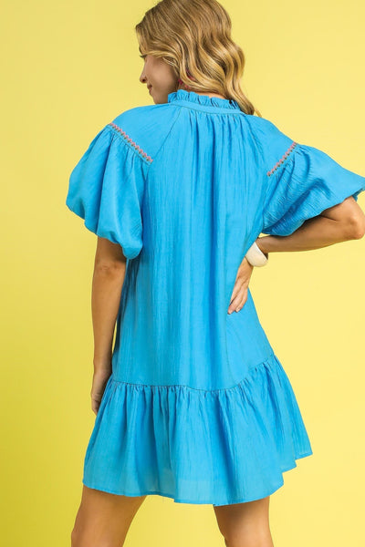 Umgee Boho Beauty Embroidered Dress