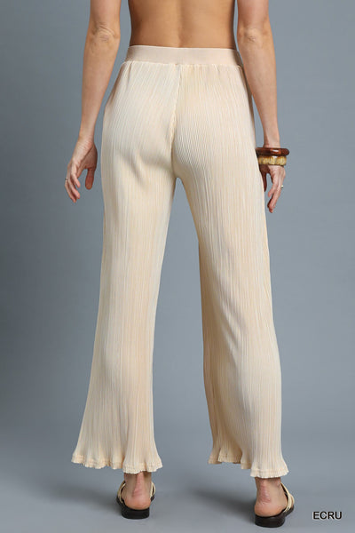 Umgee Sunkissed Wide Leg Pants
