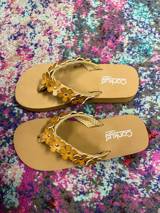 Corky's No Running Sandal - Caramel