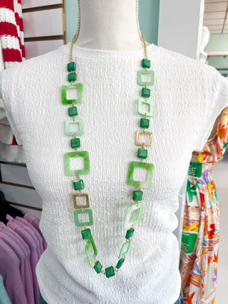 Be There or Be Square Necklace