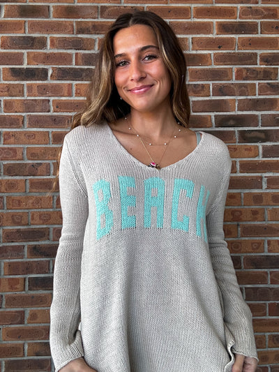 Beach Babe Lightweight Knit Sweater