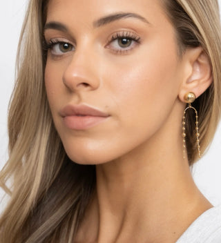 Sahira Vivienne Statement Earrings - Tarnish Resistant