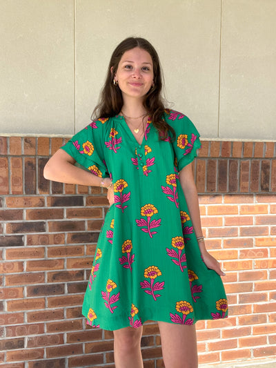 Umgee Angeline Flower Dress