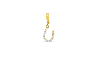 Stia "CZ Horseshoe" Charm