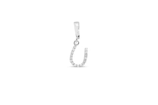 Stia "CZ Horseshoe" Charm