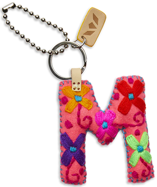 Pink Felt Alphabet Charms - Consuela
