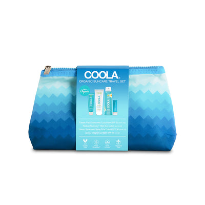 Coola 4 Piece Organic Suncare Travel Set