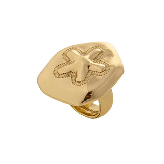 Alchemia Sand Dollar Adjustable Ring