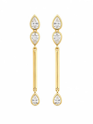 Sahira Delphine Teardrop Earrings - Tarnish Resistant
