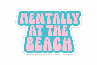 Mentally at the Beach Magnet