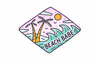 Beach Babe Magnet