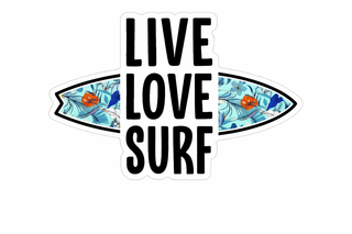 Live Love Surf Magnet