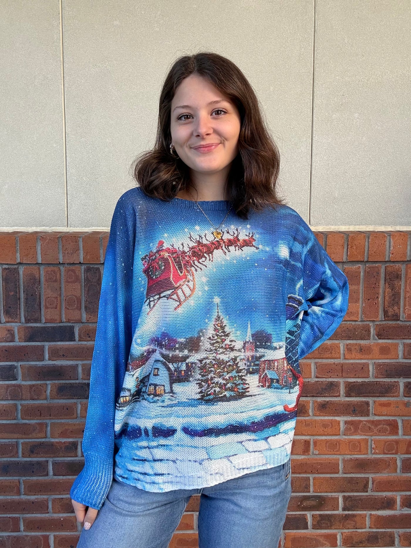 Sleigh Away One-Size Sweater