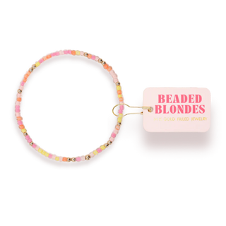 Beaded Blondes Buttercup Sprinkle Bracelet
