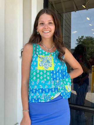Escape By Habitat Paisley Patch Regatta Tank