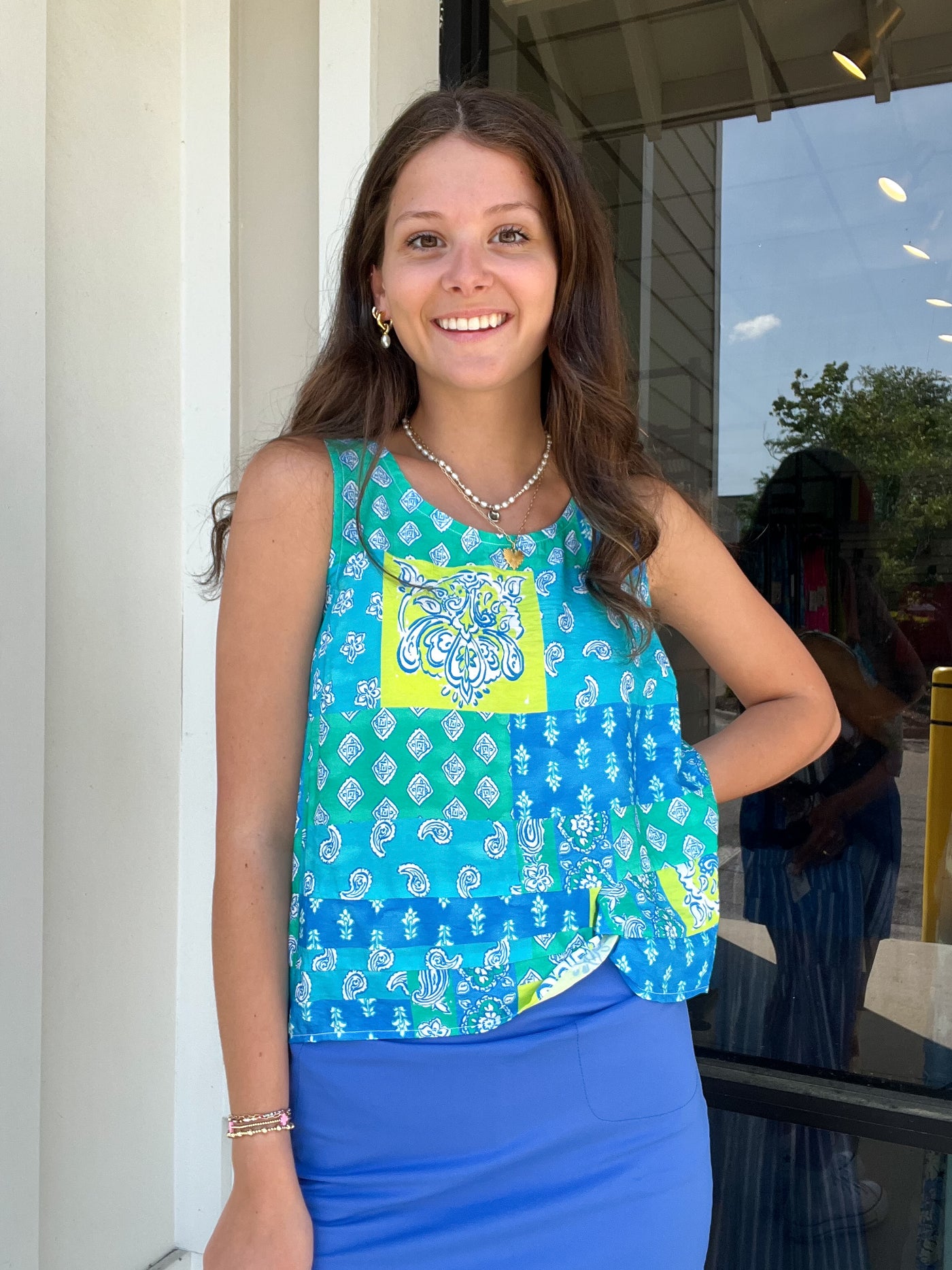 Escape By Habitat Paisley Patch Regatta Tank