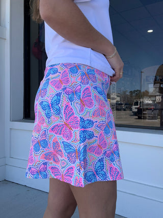 Beachtime Bright Butterfly 2-Pocket Skort
