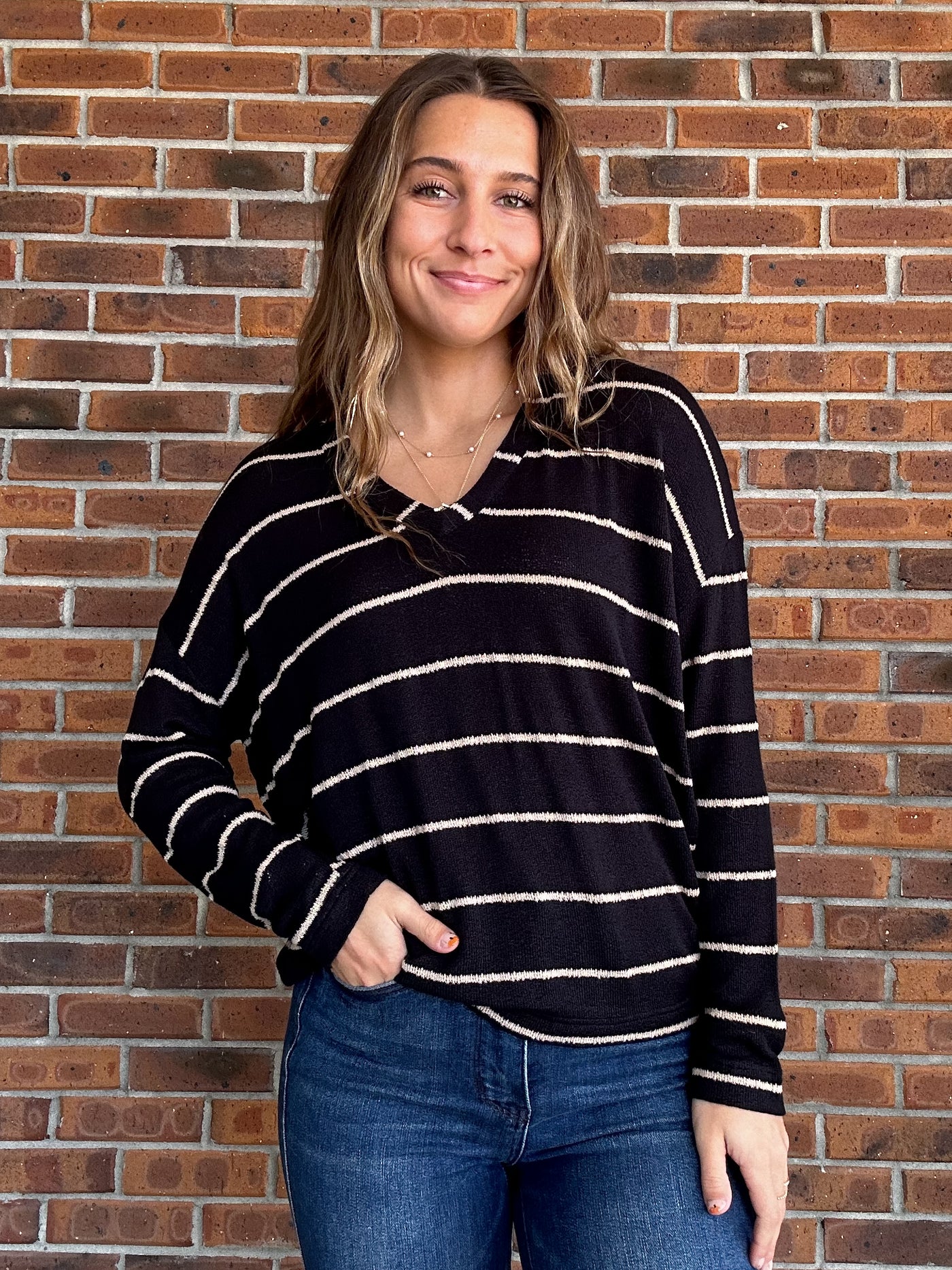 Savannah Stripe Top