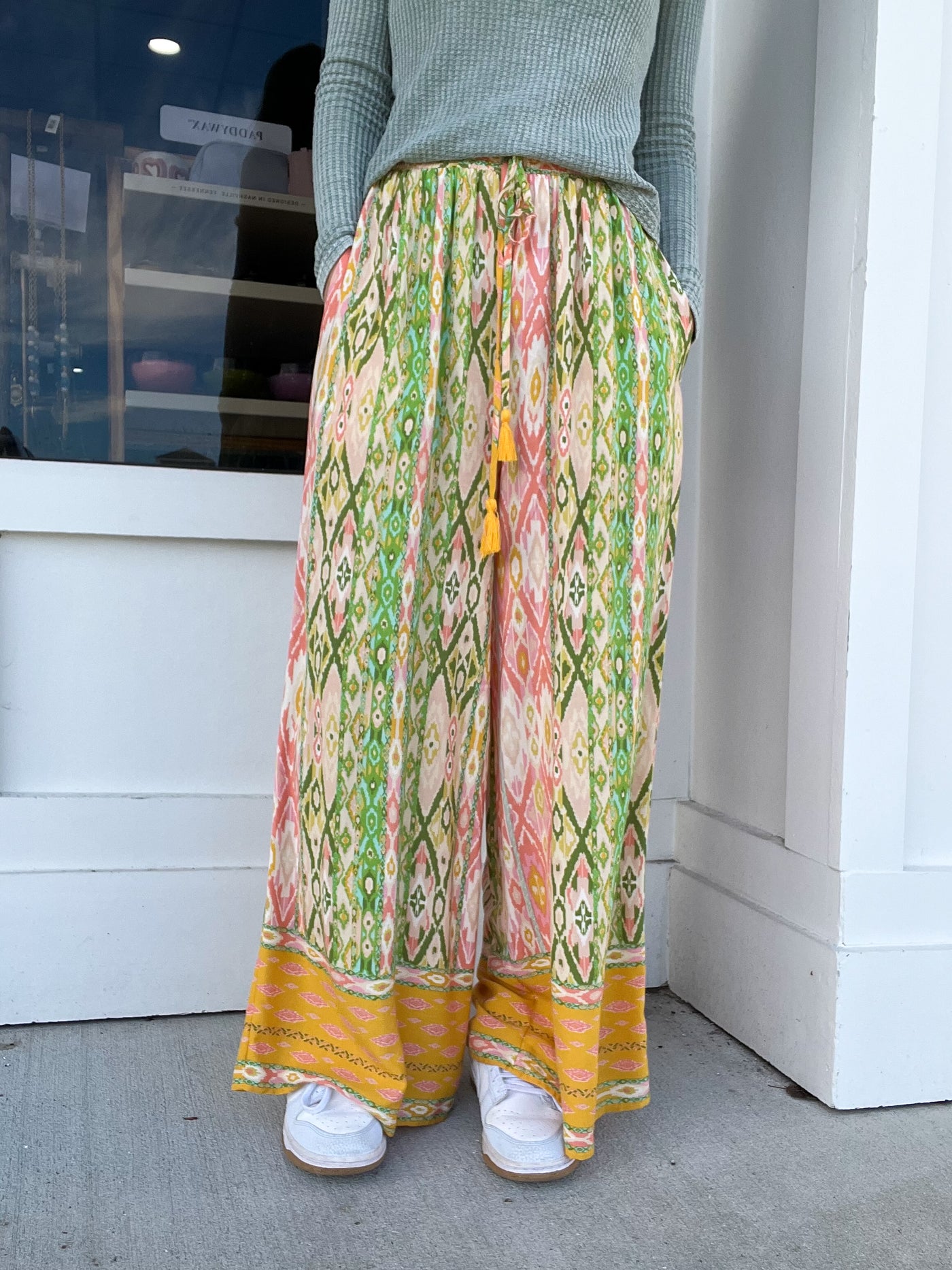 Printed Palazzo Pants