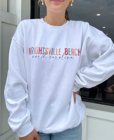 Watercolor Custom Beach Sweatshirts