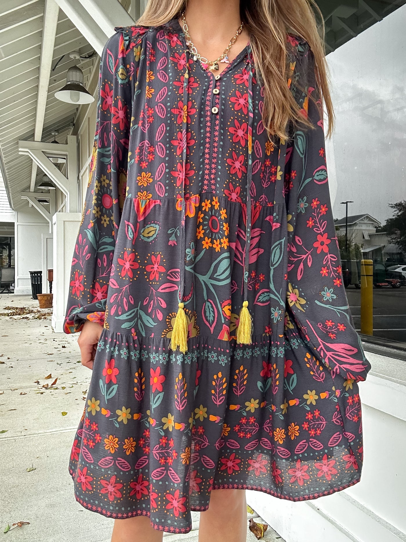 Calling On Fall Dress