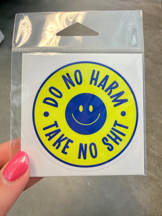 Do No Harm Medium Sticker