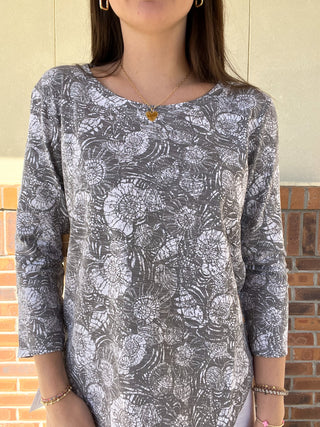 Escape by Habitat Batik Shell Cotton Tee