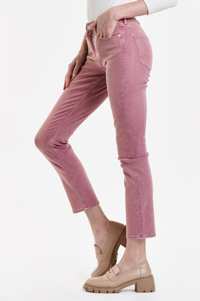 Dear John Blaire High Rise Ankle Slim Straight Jeans