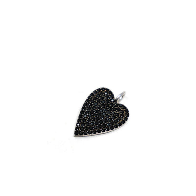 Mini Moody Heart Charm