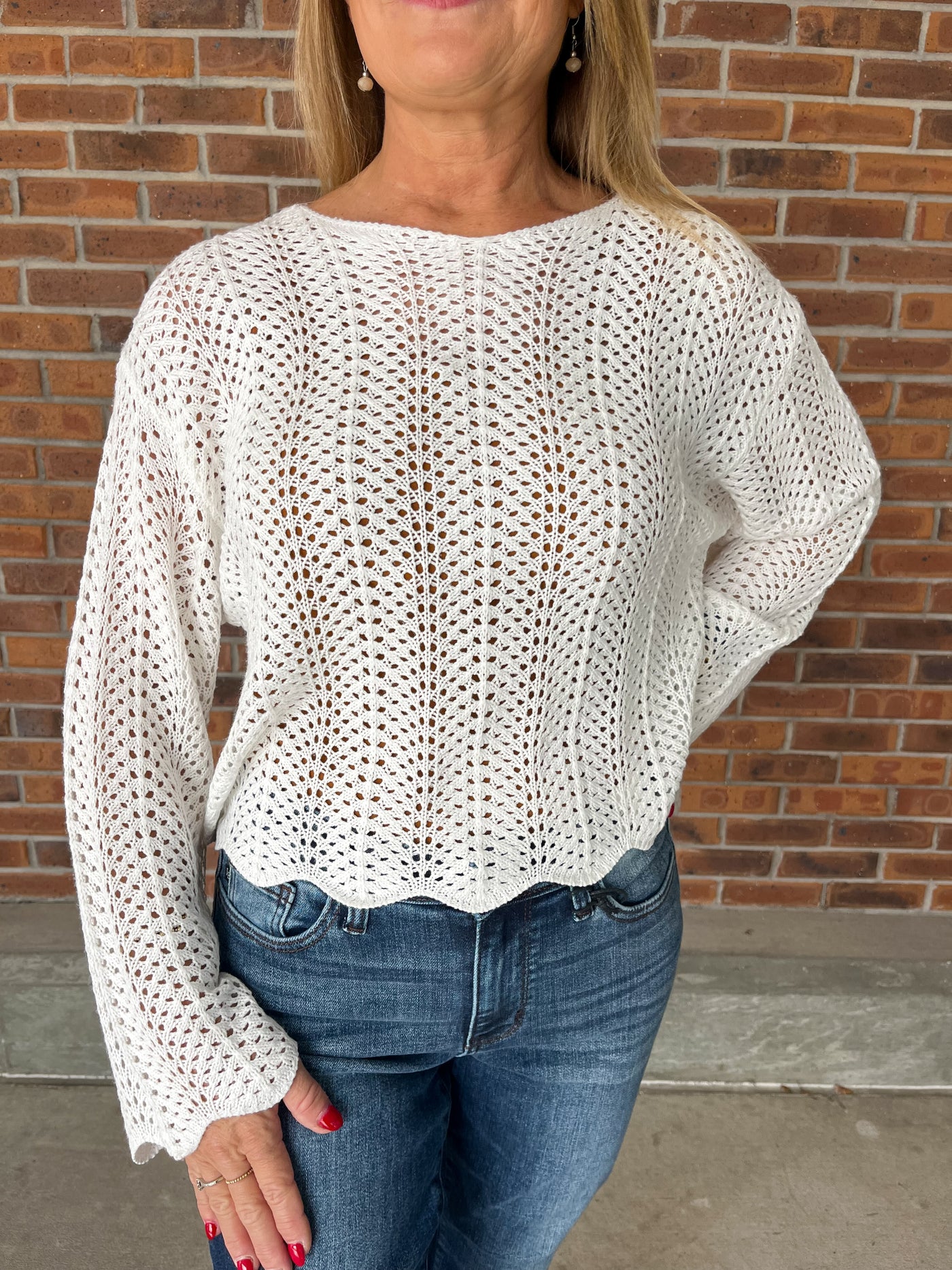 Z Supply Donovan Crochet Top