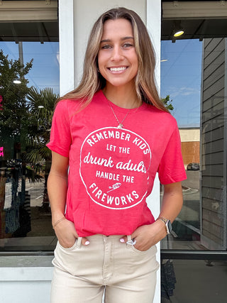Drunk Adults 4th of July T-Shirt