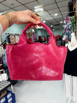 Candie Double Handle Crossbody Satchel