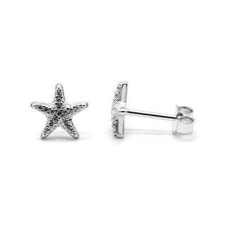 Stia Dancing Starfish Stud Earrings