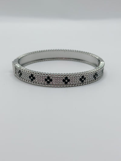 Clover CZ Bangle