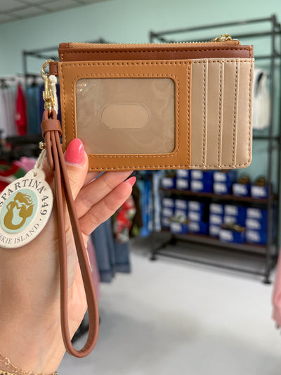 Spartina Slimcard Coinpurse Brown Sugar