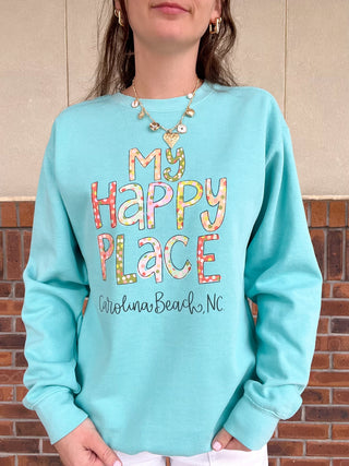 Happy Place Confetti Sweatshirt