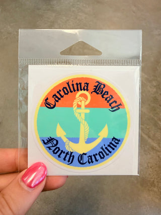 Anchor Carolina Beach Medium Sticker
