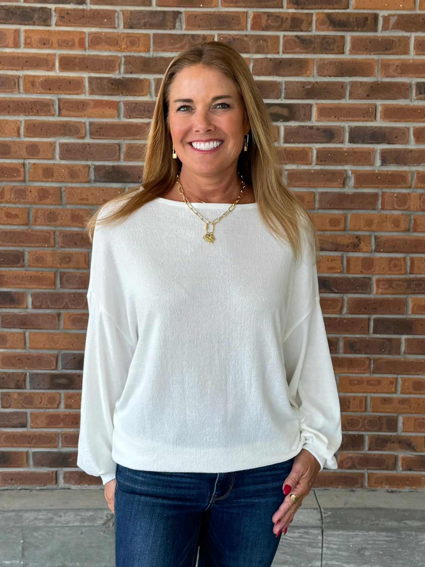 Willow Boatneck Top