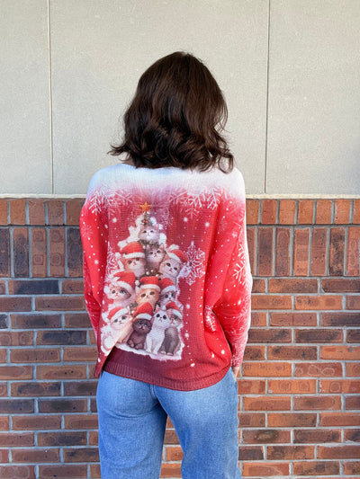 Meowy Christmas One-Size Sweater