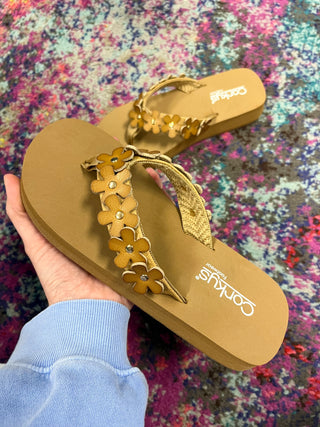 Corky's No Running Sandal - Caramel