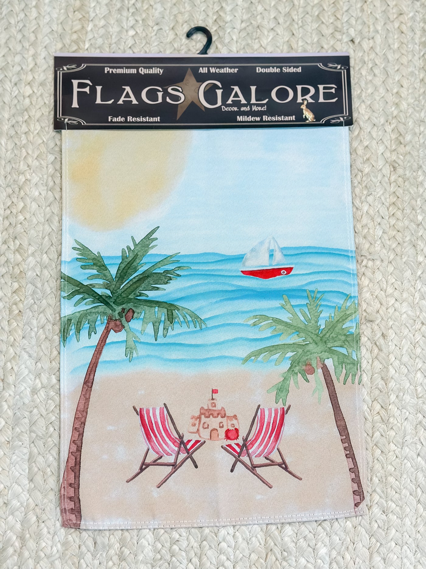 Beachy Garden Flags