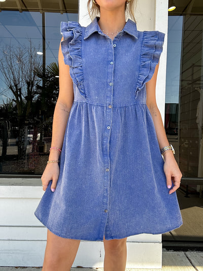 Umgee Aelin Denim Dress