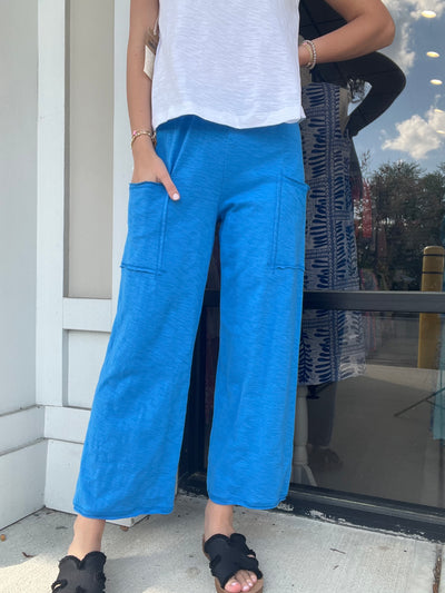 Escape by Habitat Cotton Slub Pocket Flood Pants