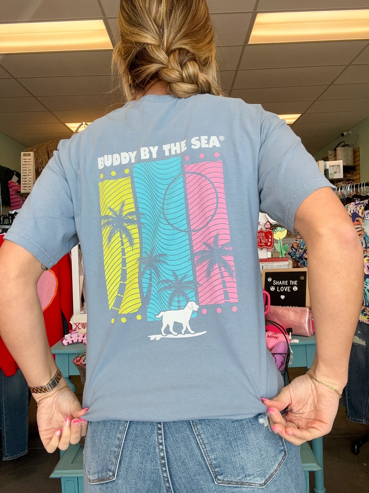 Buddy By The Sea Summertime Blues Tee