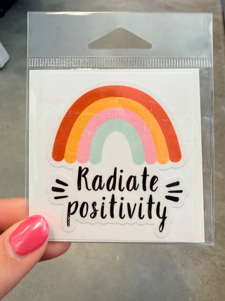 Radiate Positivity Medium Sticker