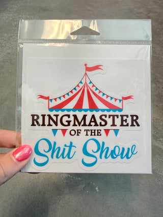 Ringmaster Large Sticker